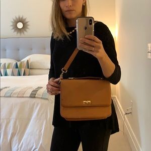 JCrew leather pocketbook